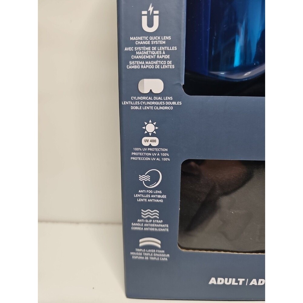 New BLUESKY Adult Snow Goggles with Magnetic Quick Change Lens System 2 Lenses - Picture 3 of 8